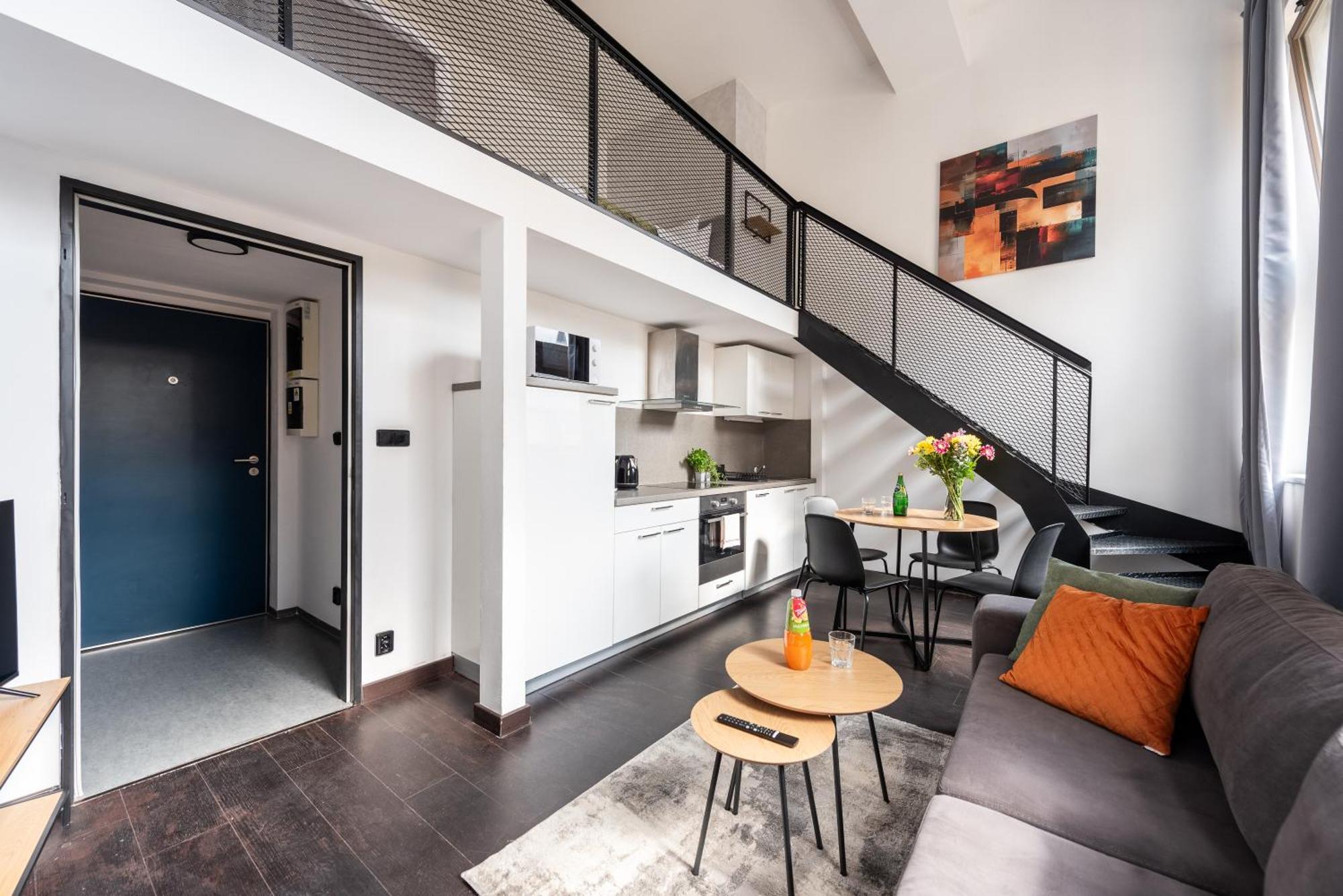 Loft Spacious In Praga